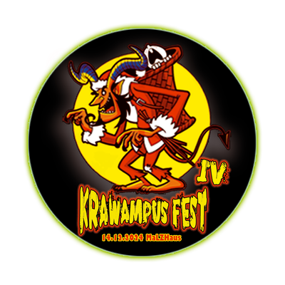 KRAWAMPUS FEST IV - Button
