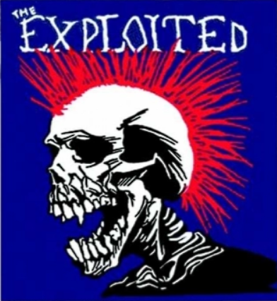 The Exploited Mohican Multicolo - patch