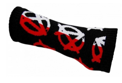 Anarchie Armstulpen Schwarz