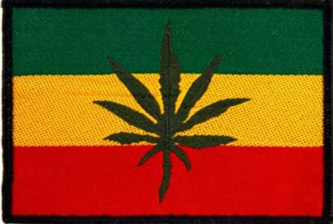 Rasta Leaf - patch
