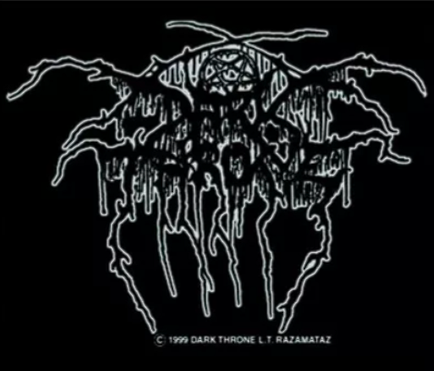 Darkthrone Lurex Logo - patch
