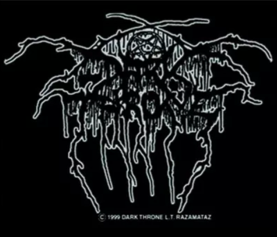 Darkthrone Lurex Logo - patch