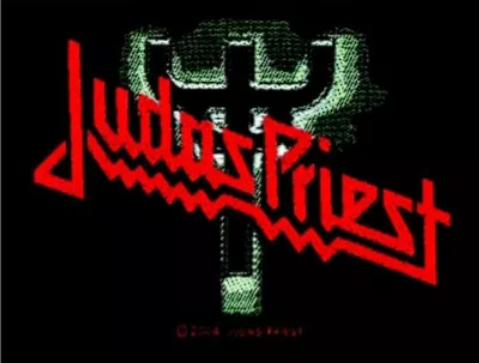 Judas Priest Logo Fork - patch