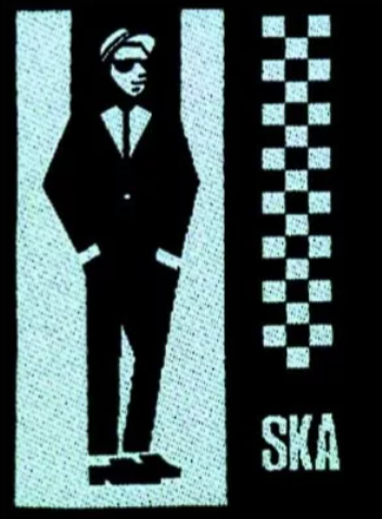 Ska Man - patch