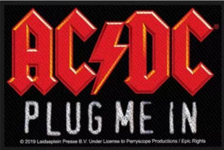 AC/DC  Plug me in - patch