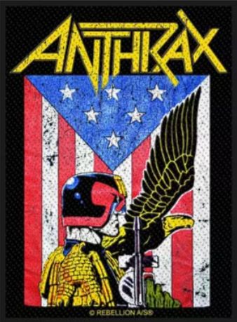 Anthrax Judge Dredd - patch