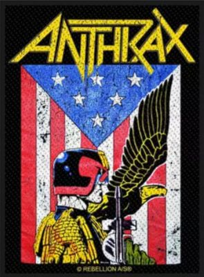 Anthrax Judge Dredd - patch