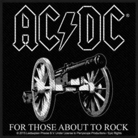 AC/DC  For Those About To Rock  /  - patch