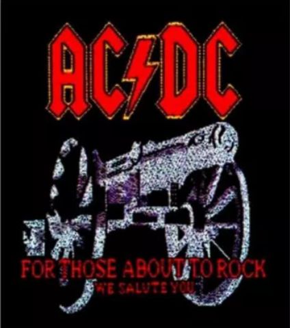 AC/DC  For Those About To Rock  / red - patch