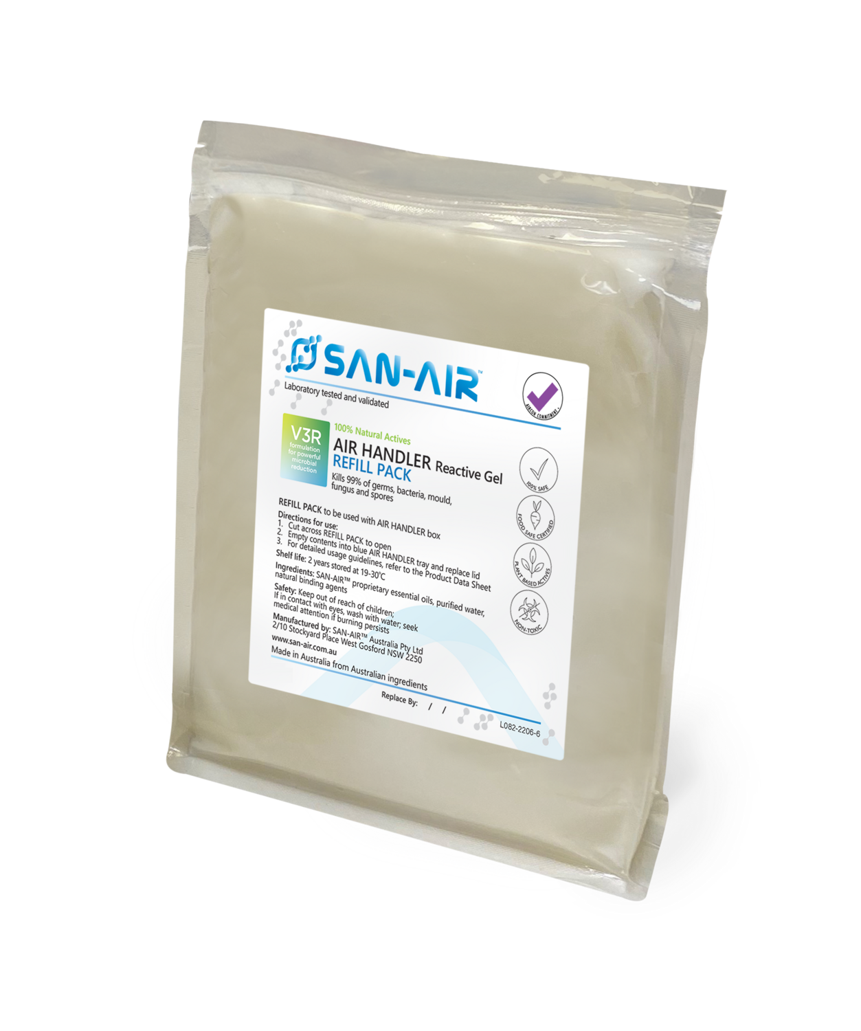 V3R Air Handler Reactive Gel- Flexi Refill