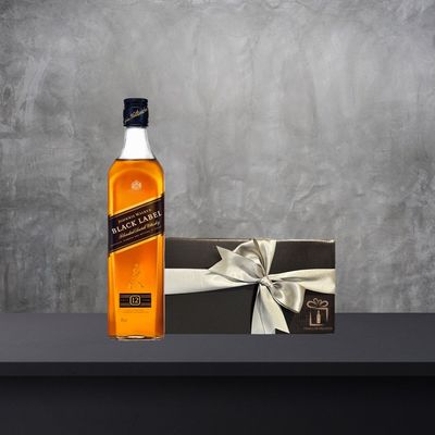 Kit Presente com Whisky Black Label
