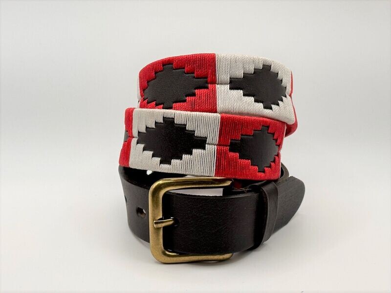 Gloucester Rugby  - Genuine Handcrafted Argentinian Polo Belt