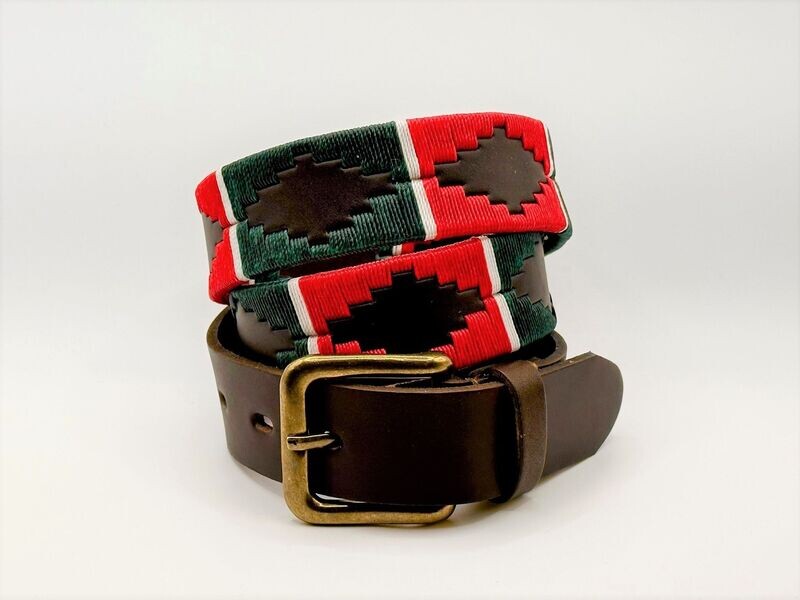 Leicester Tigers Rugby  - Genuine Handcrafted Argentinian Polo Belt
