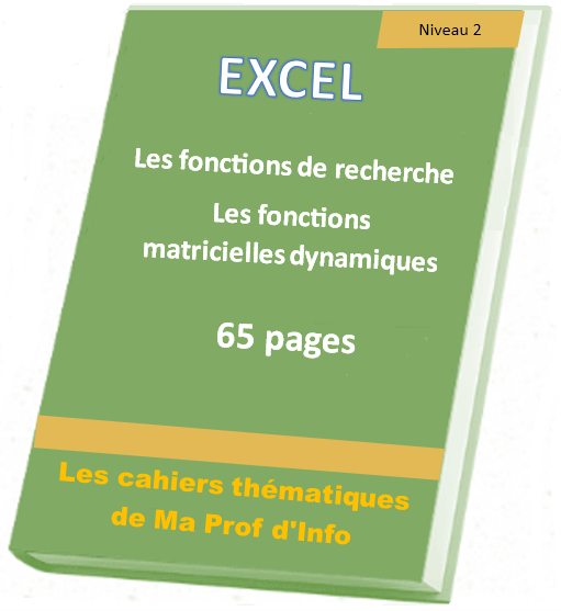 EXCEL - Les fonctions de recherche