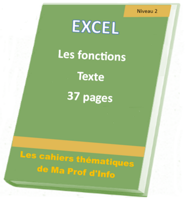 Excel - Les fonctions TEXTE