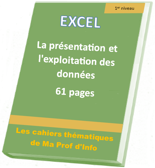 EXCEL - La présentation des données