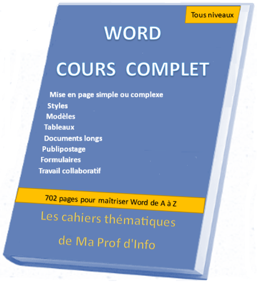 WORD - Cours complet