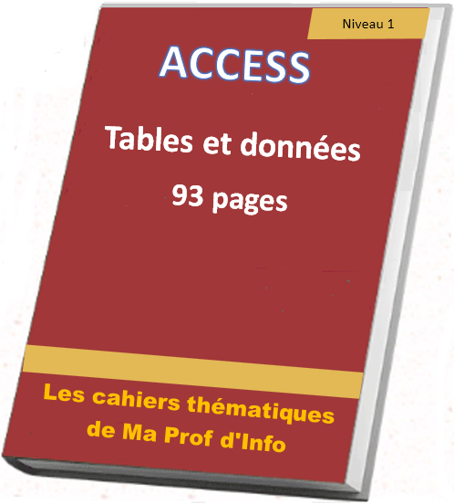 ACCESS - Les tables et les données