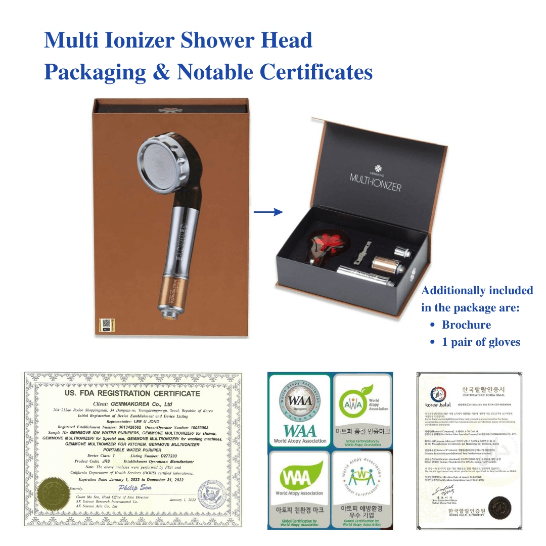 Gemma Korea, Gemmove Multi Ionizer for Shower Head Gemma Korea, Gemmove Multi Ionizer for Shower Head