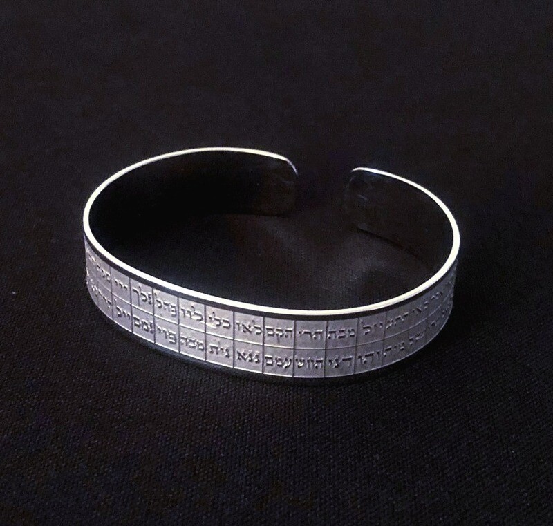 Brazalete 72 nombres de Dios