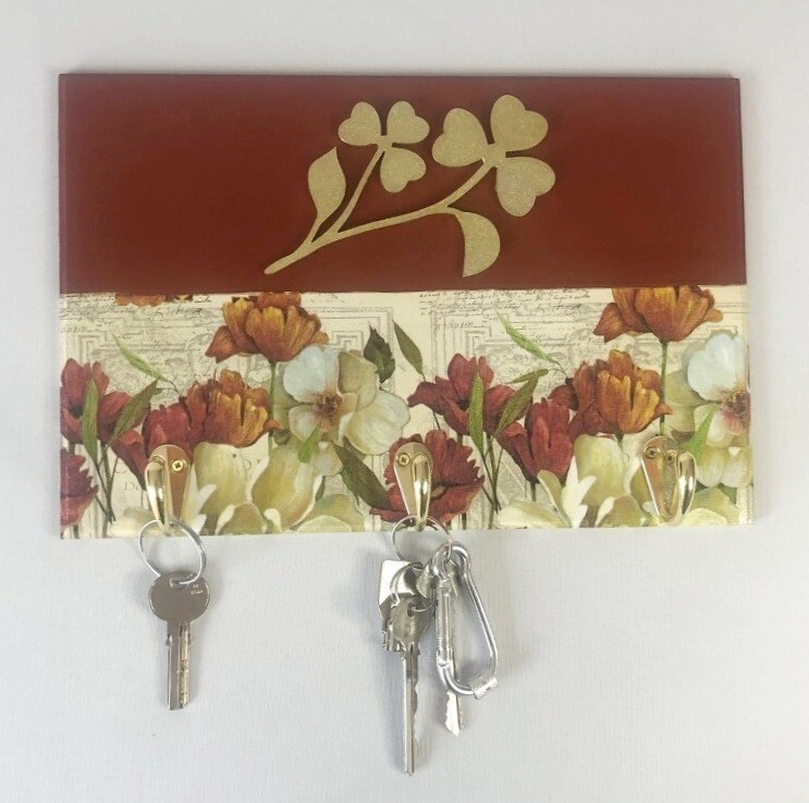 Porta llaves terracota