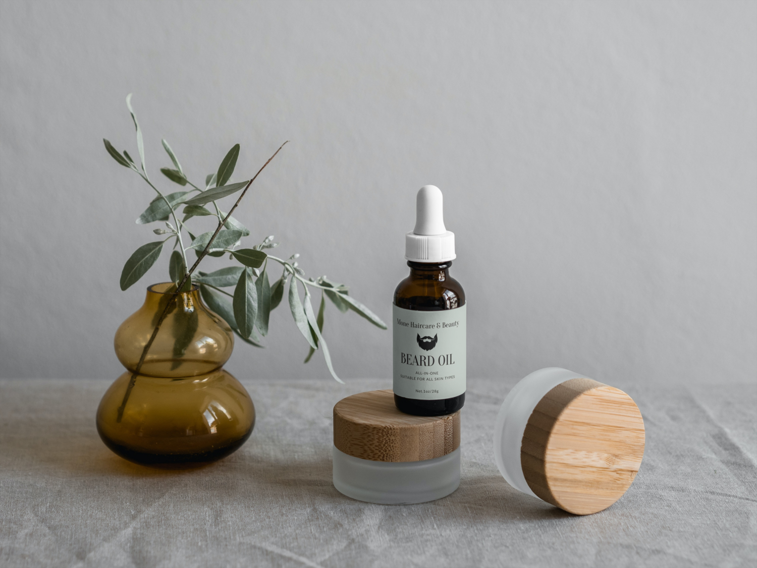 Groom &amp; Grow All-in One- Beard Oil
