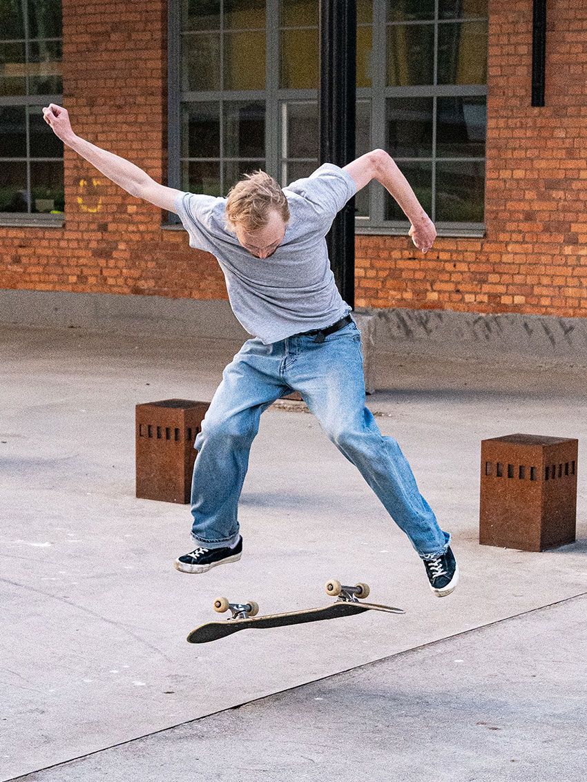 Skateboard Jump