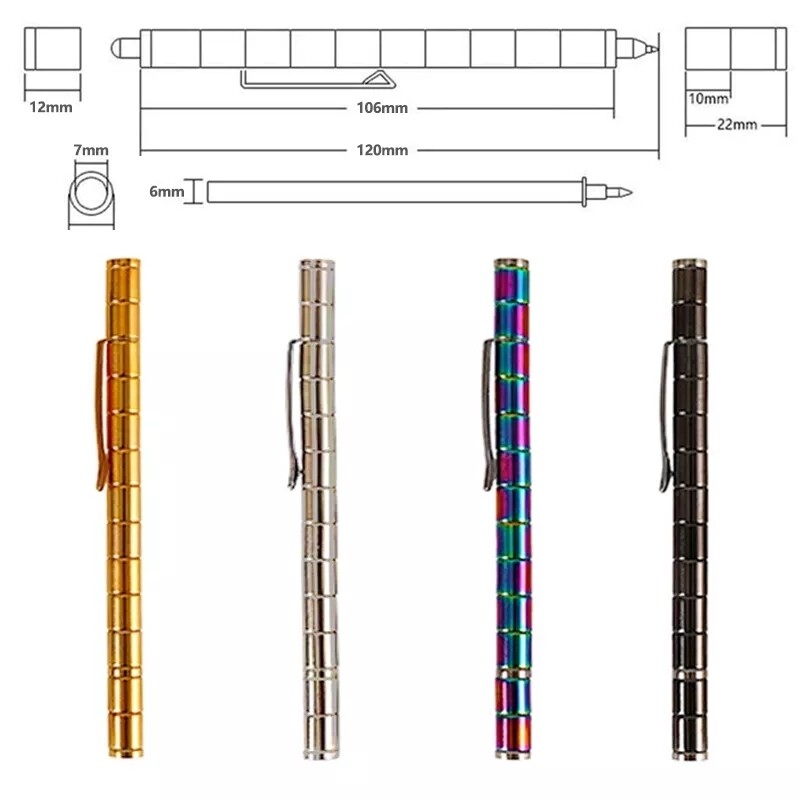 metal magnetic gel pen multifunction fidget