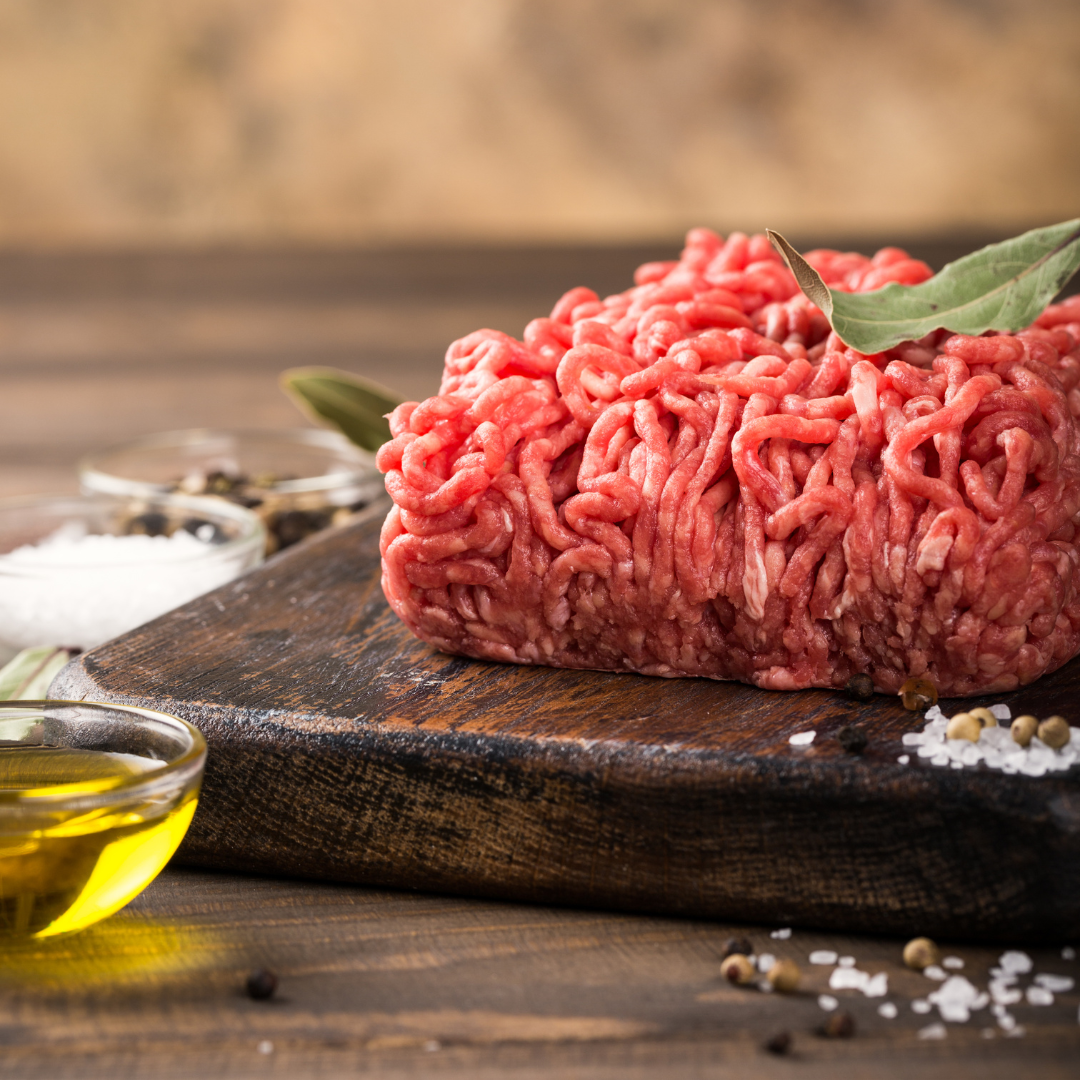 Pure Bred Organic Aberdeen Angus Beef Steak Mince