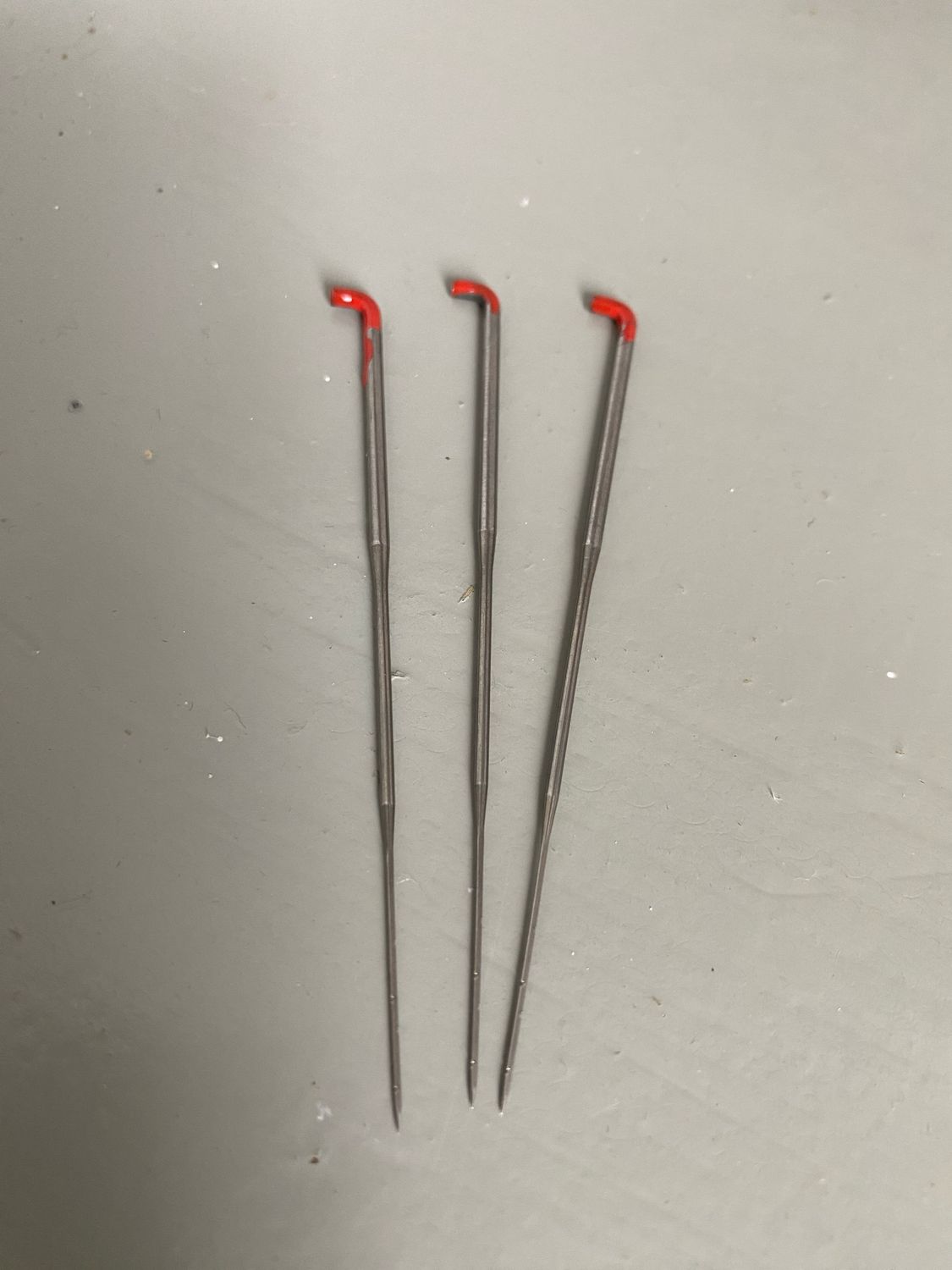 Filtenåle af høj kvalitet 3 pak. Rød MEDIUM (38G)