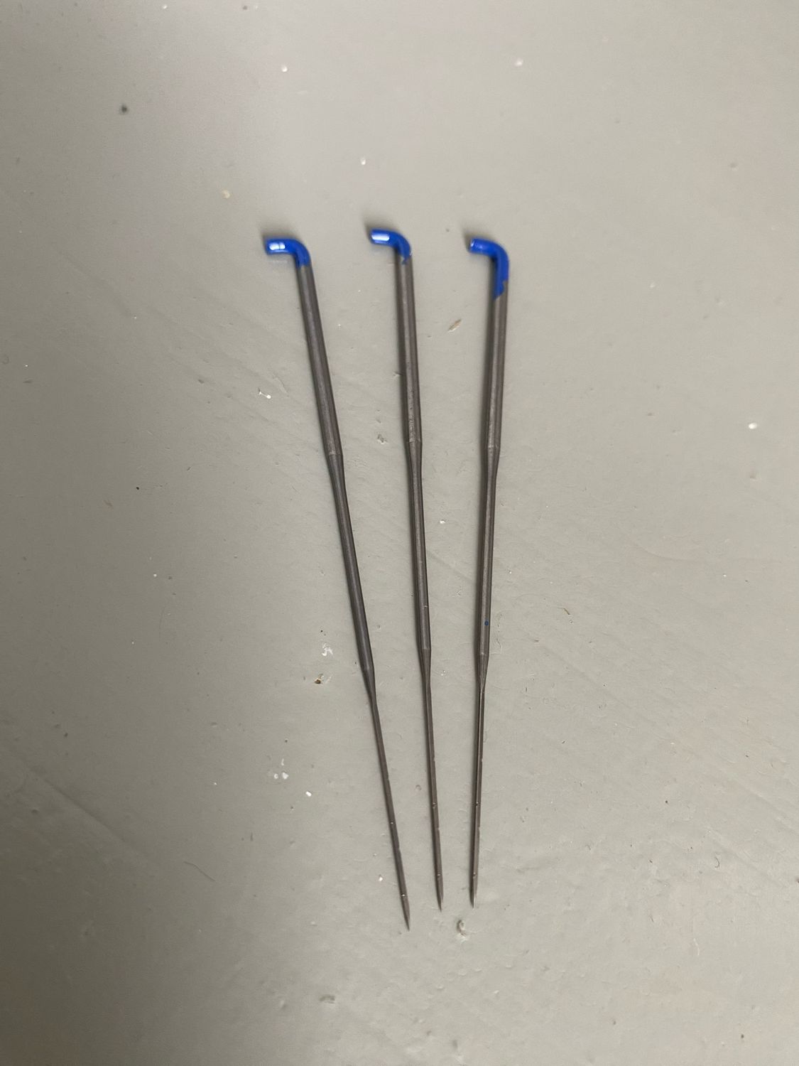 Filtenåle af høj kvalitet 3 pak. Blå FIN (40G)
