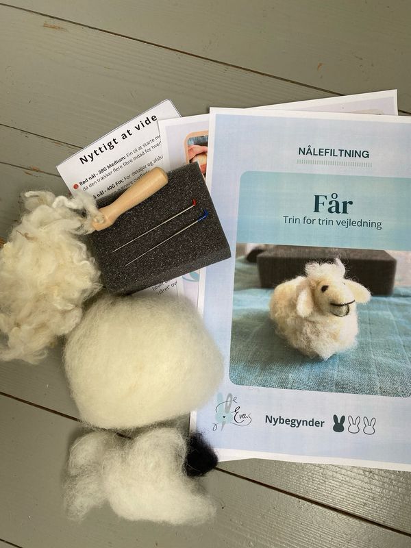 Startsæt Nålefiltning FÅR
