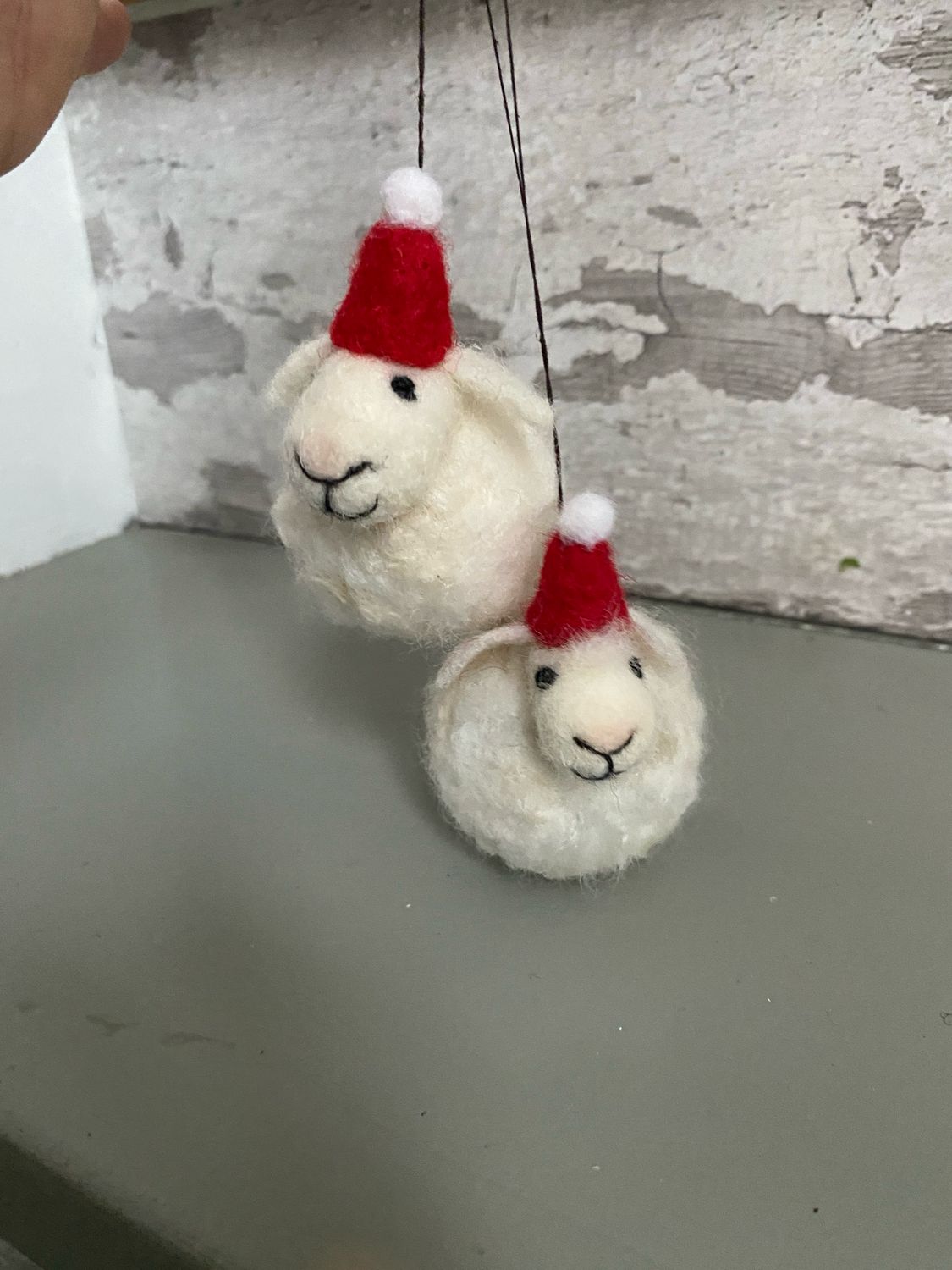 Julekugle Filtet Får