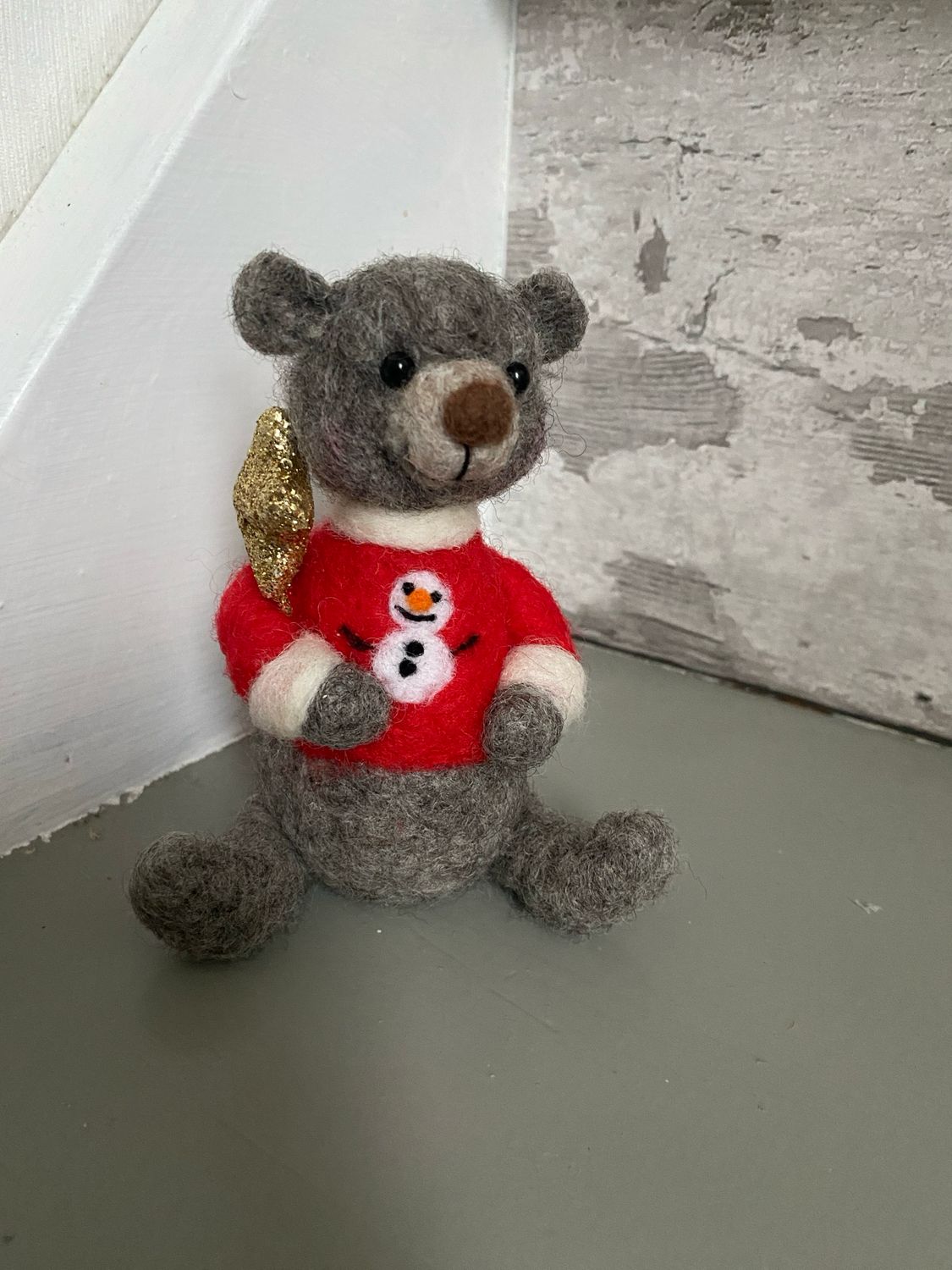 Bamse Med Juletrøje