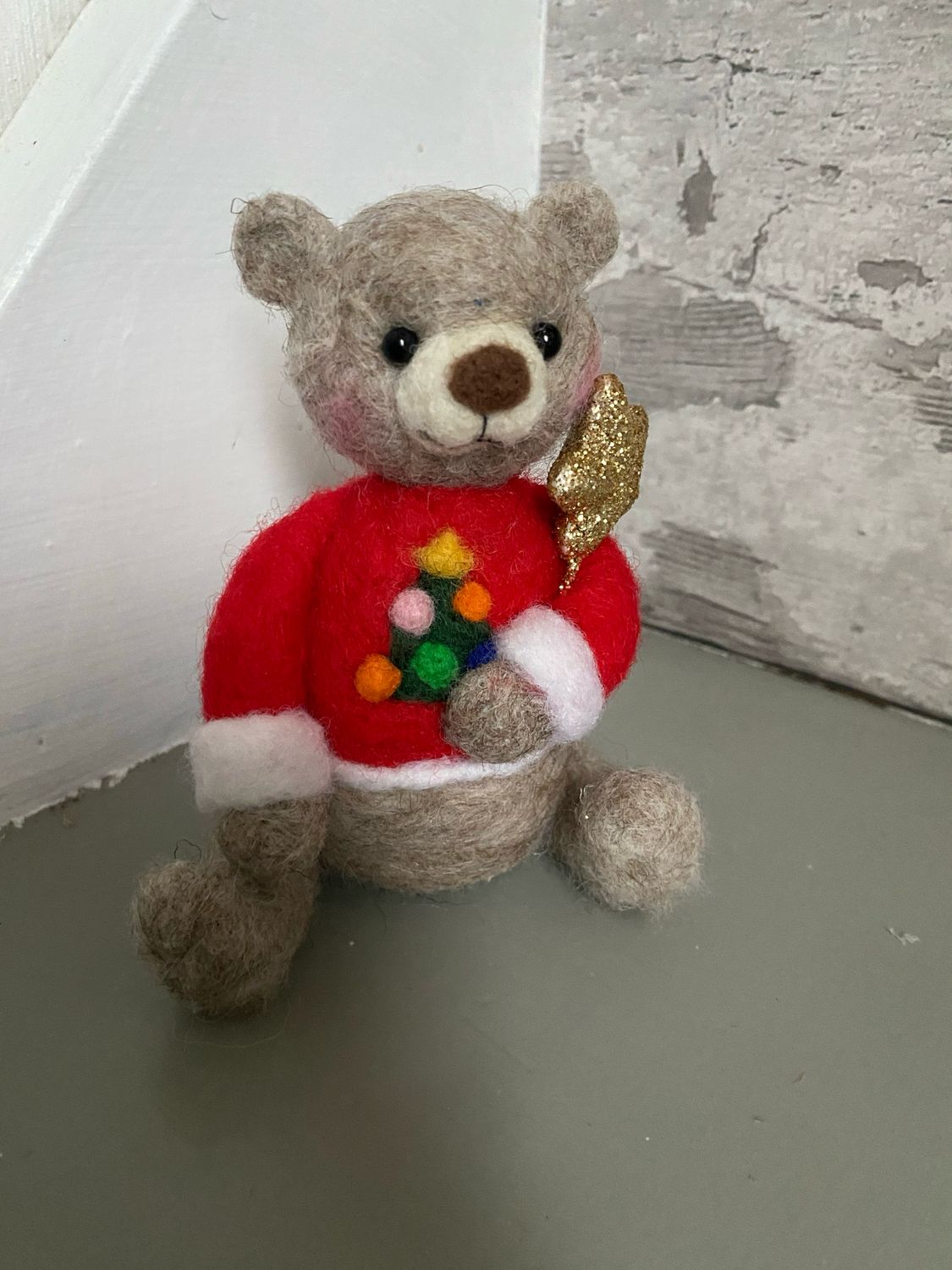 Bamse Med Juletrøje