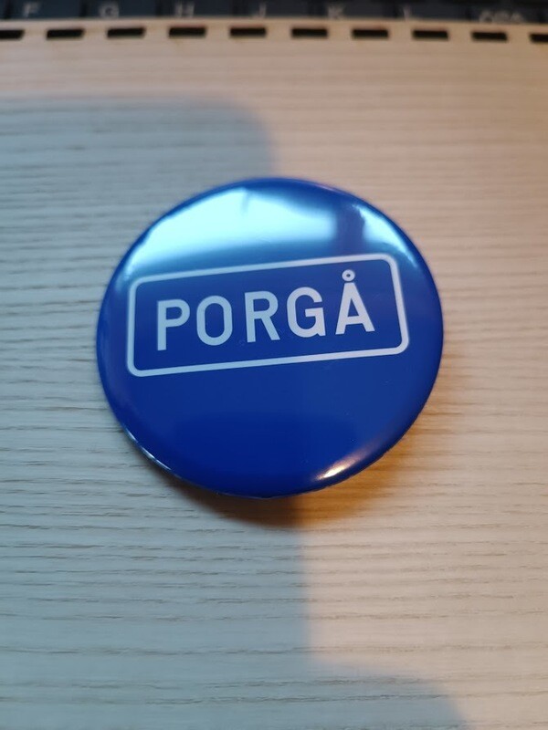 PORGÅ knappemblem rintanappi