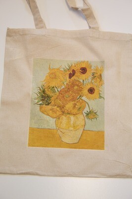 VanGogh Solrosor shoppingkass-VanGogh Aurinkokukat ostoskassi