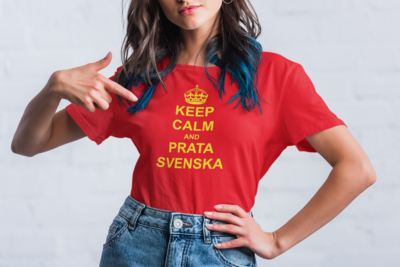 Keep calm T-skjorta