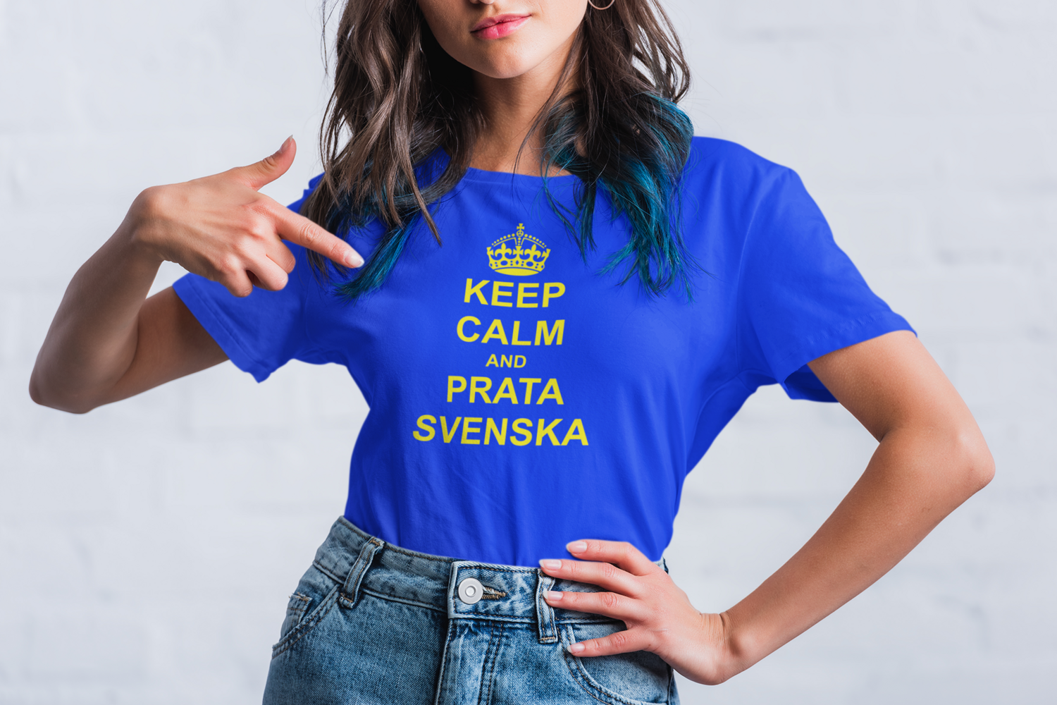 Keep calm T-skjorta
