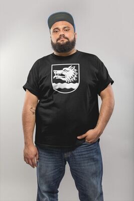 Sibbovarg t-skjorta 6-8XL Svart