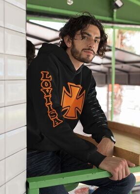 Loviisa Maltakors hoppare med Loviisa tryck på höger ärm