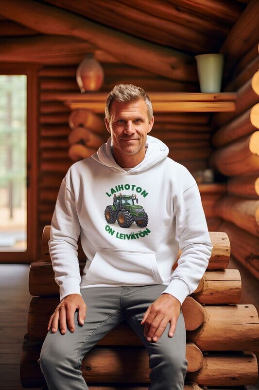 Glory to the Farmer: Hoodie with 'NO FARMER NO FOOD NO FUTURE' Motif. Also German, Swedish and German version