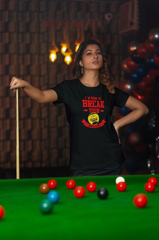 Billiard Queen T skjorta