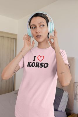 I Love Korso Hjärta T Shirt