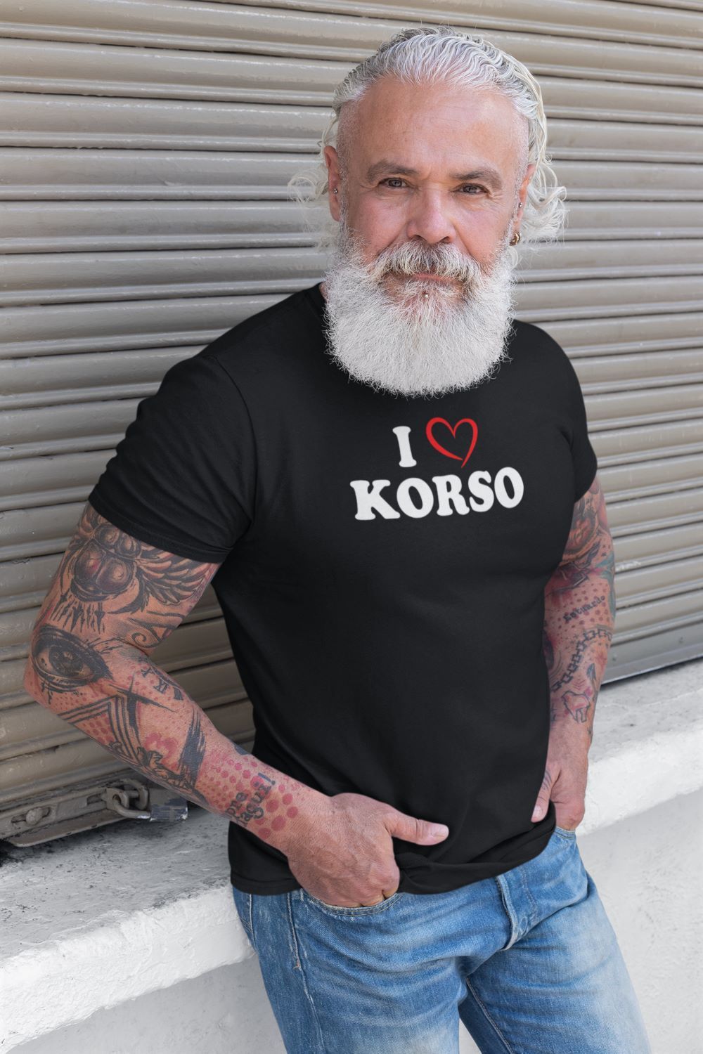 I Love Korso Hjärta T Shirt