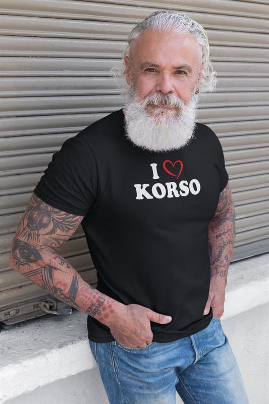 I Love Korso Hjärta T Shirt