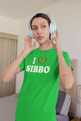 I Love Sibbo. Hjärta T Shirt