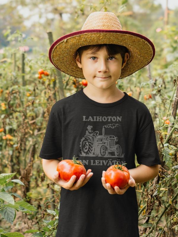 Vintage, No Farmer no Food Kids T-shirt