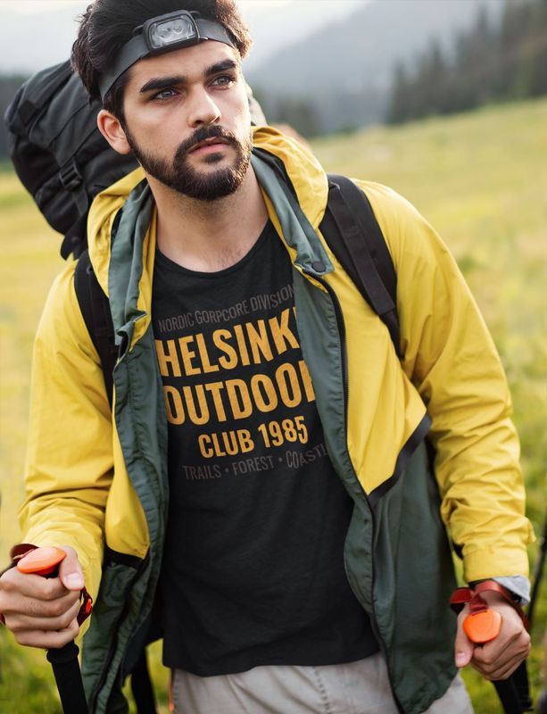 sisuproof t-shirt helsinki outdoor svart