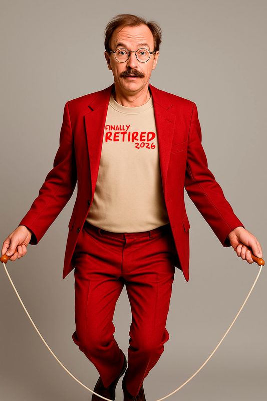 Äntligen Pensionär T-shirt